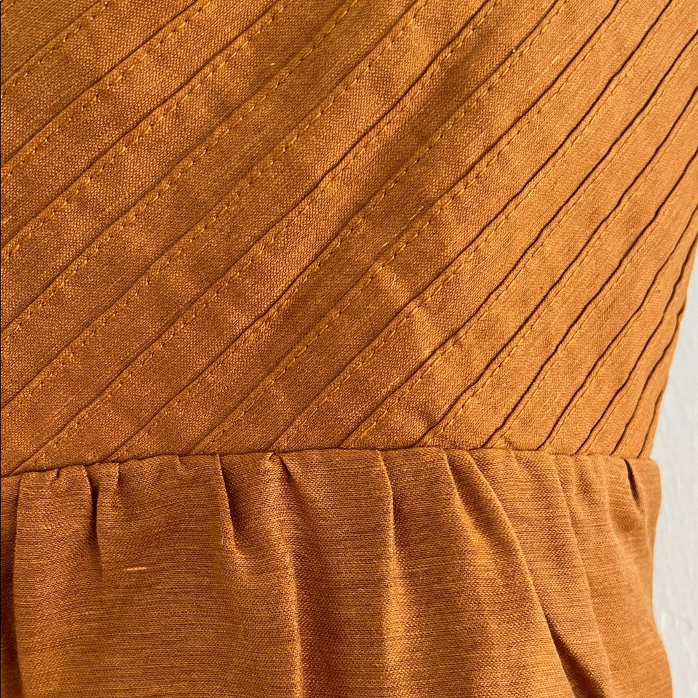 Shona Joy Rust Mini Dress - Picture 5 of 6